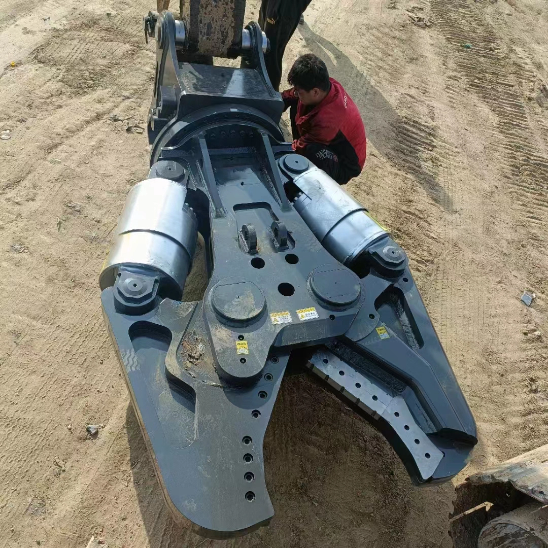 excavator grapple shear