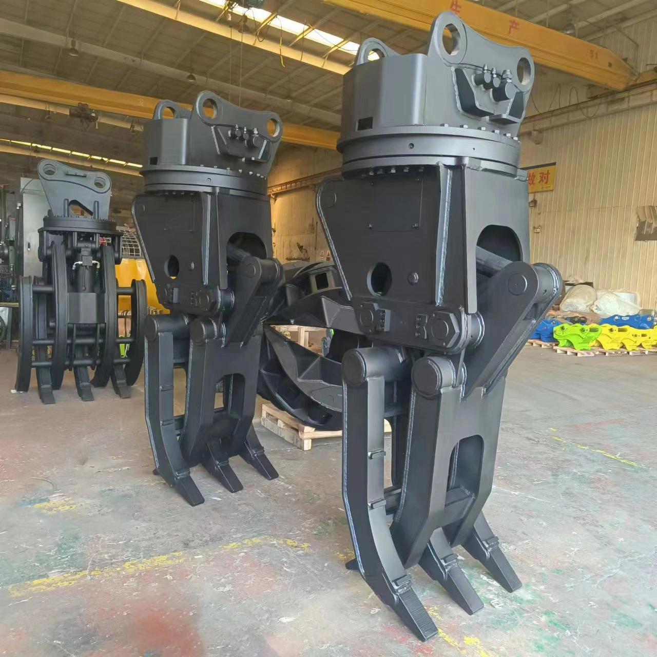 excavator log grapple for sale