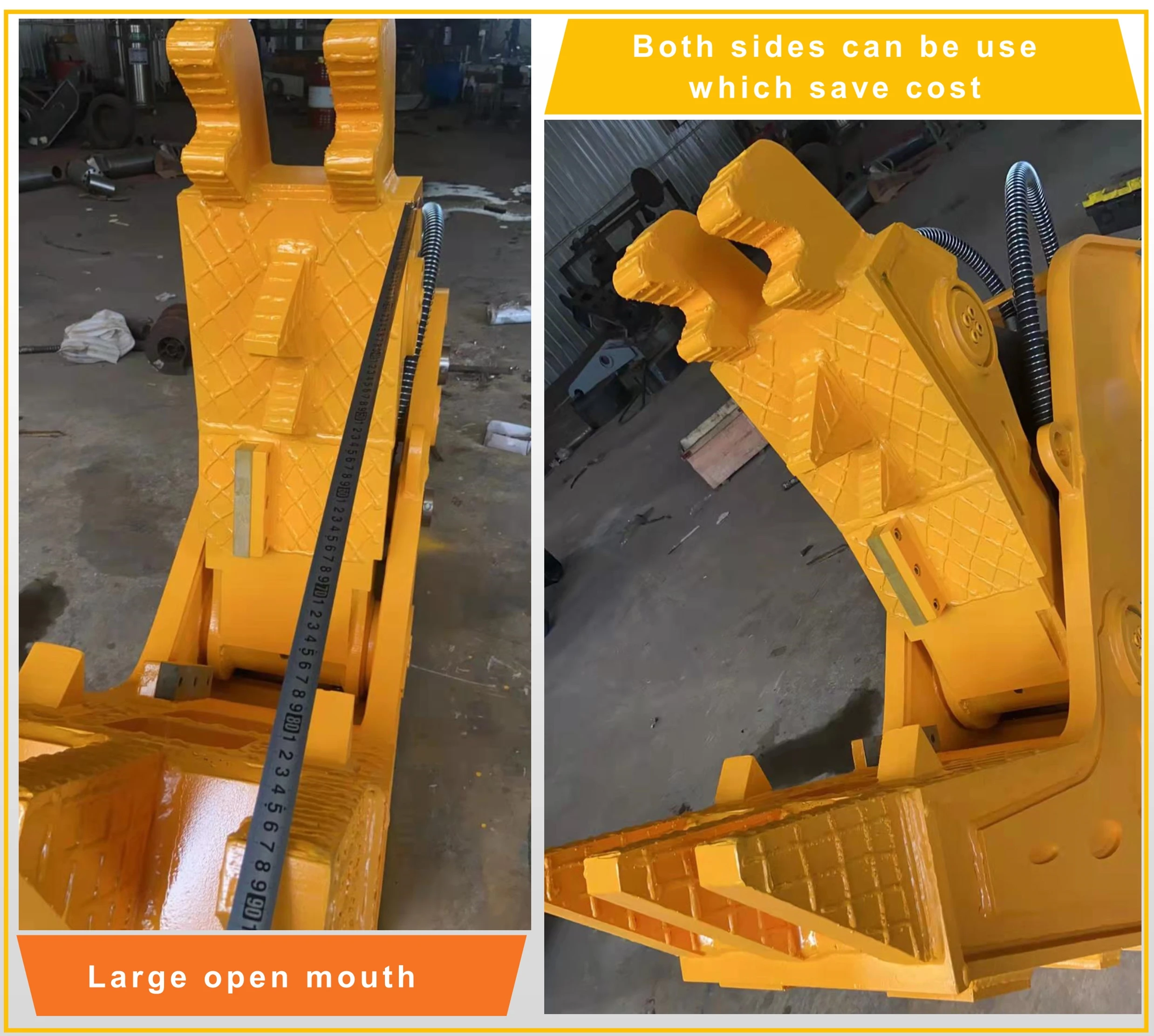 excavator pulverizer attachment for sale