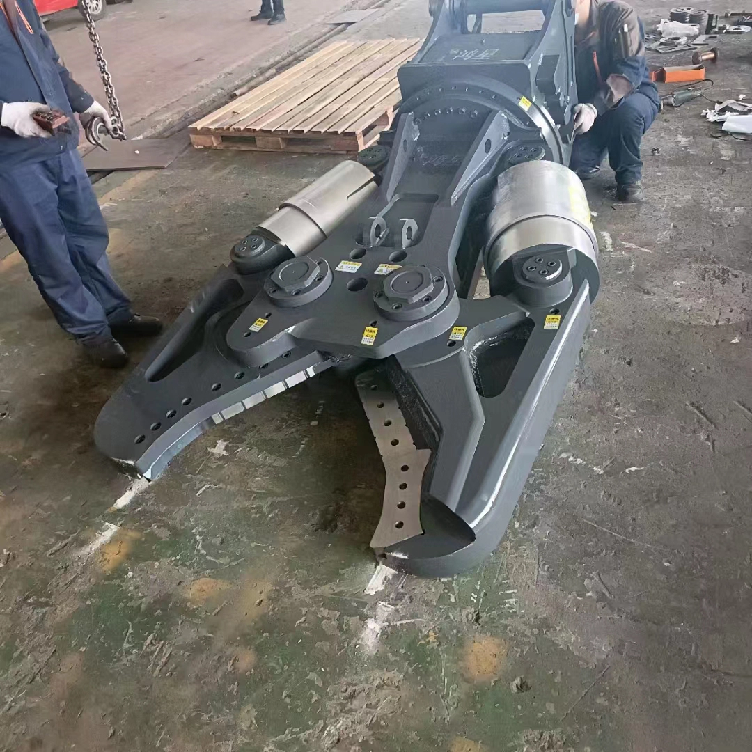 metal shear for excavator