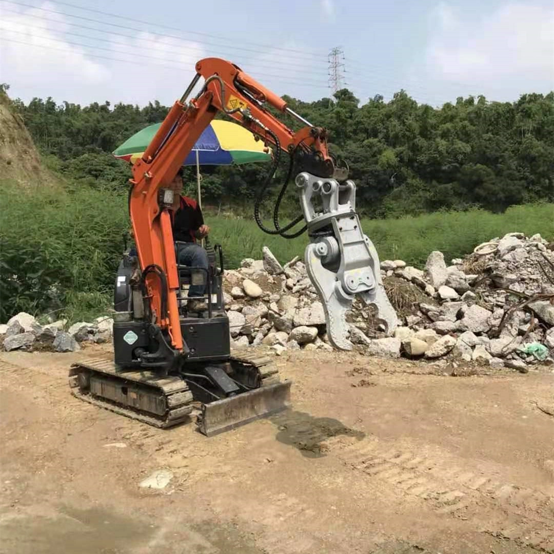 pulverizer excavator