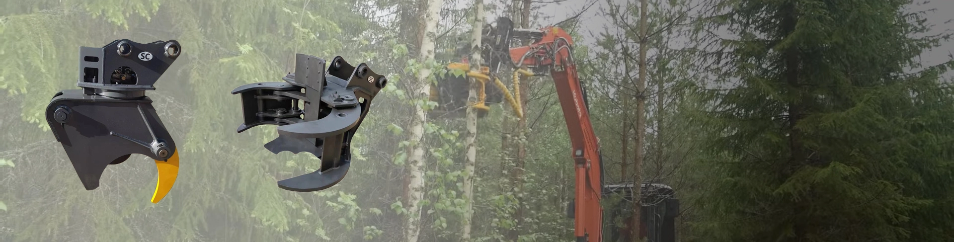 Excavator Tree Cutter