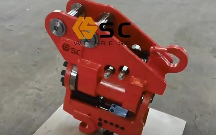 sc tilt quick coupler for 2.5 ton mini digger