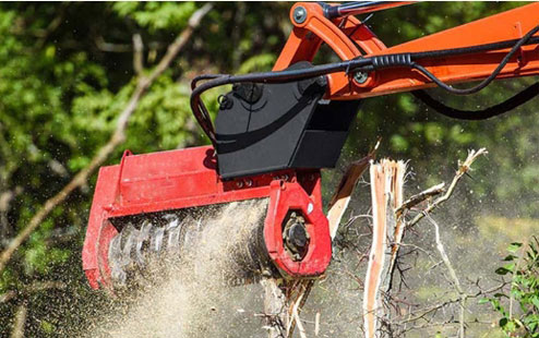 Excavator Flail Mower VS Mulcher